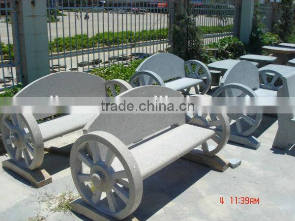Hot Sell Cheap Garden Bench Stone