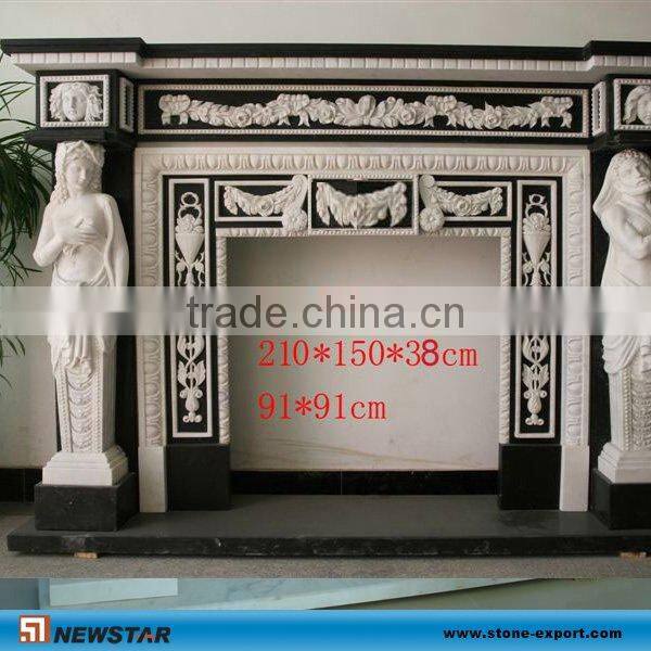 Newstar produce the marble fireplace