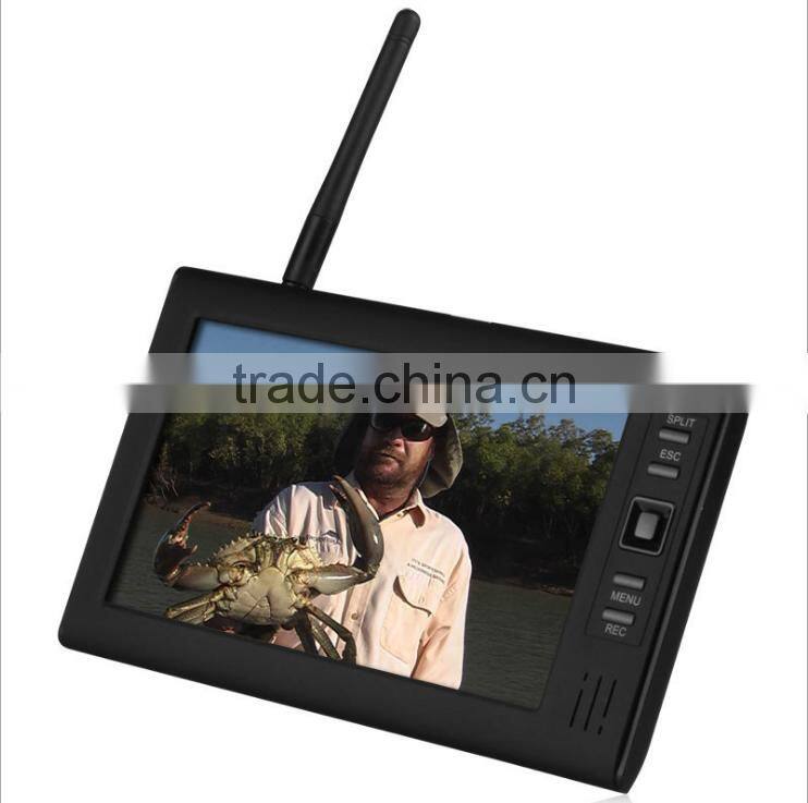 Wireless Monitoring Kit, Home Security Infrared Wireless 4CH CCTV DVR With Camera, 7inch DVR Displayer For Wholesale