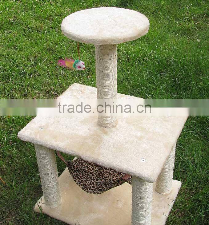 deluxe pet kitten tree tower climber scratcher furniture cat box cat house