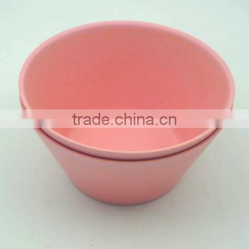 Wholesale colorful bamboo fiber salad bowl