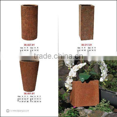 Outdoor Fiberglass flower planters