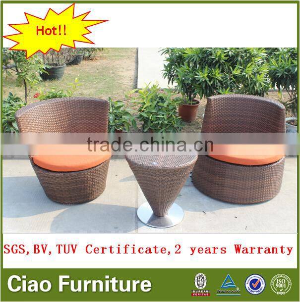 Leisure garden rattan outdoor furniture philippines coffee set