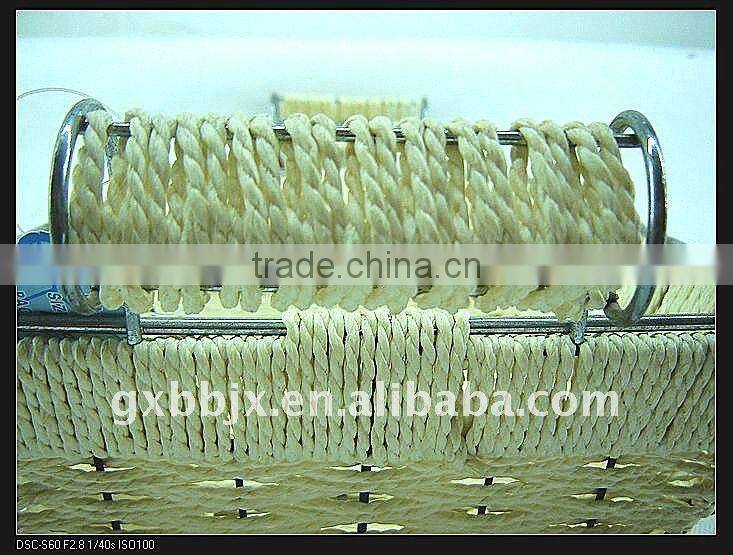 Rectangle paper rope woven iron frame storage fast food trays