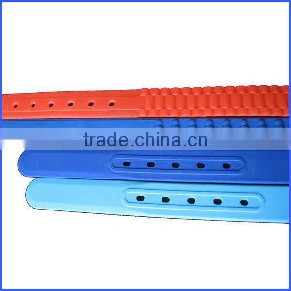 Many colors silicone leather belt