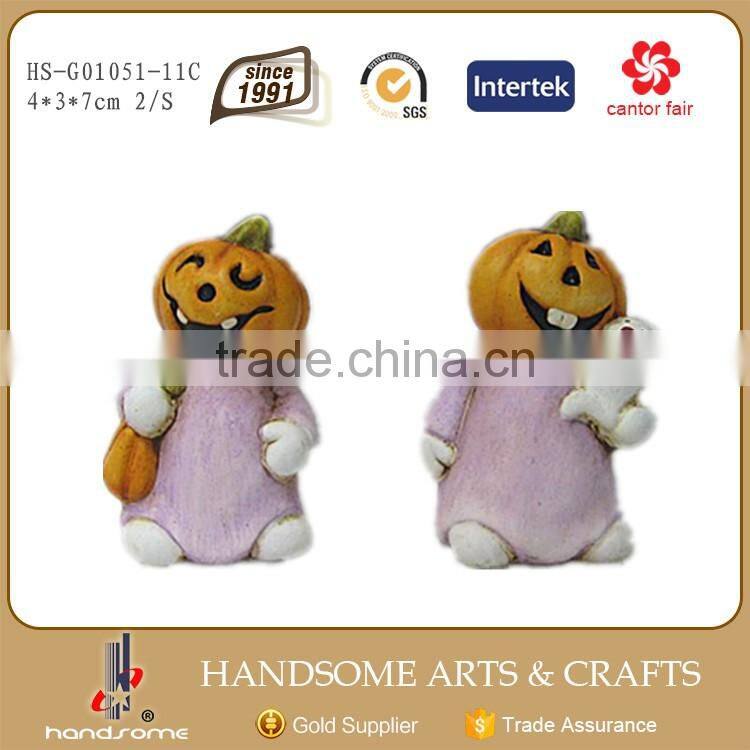 7cm Handmade Halloween Decoration Craft China Art Supplies Pumpkin Items