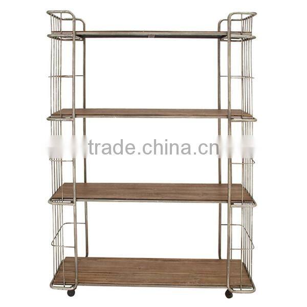 Metal Rolling Storage Lugguage Cart