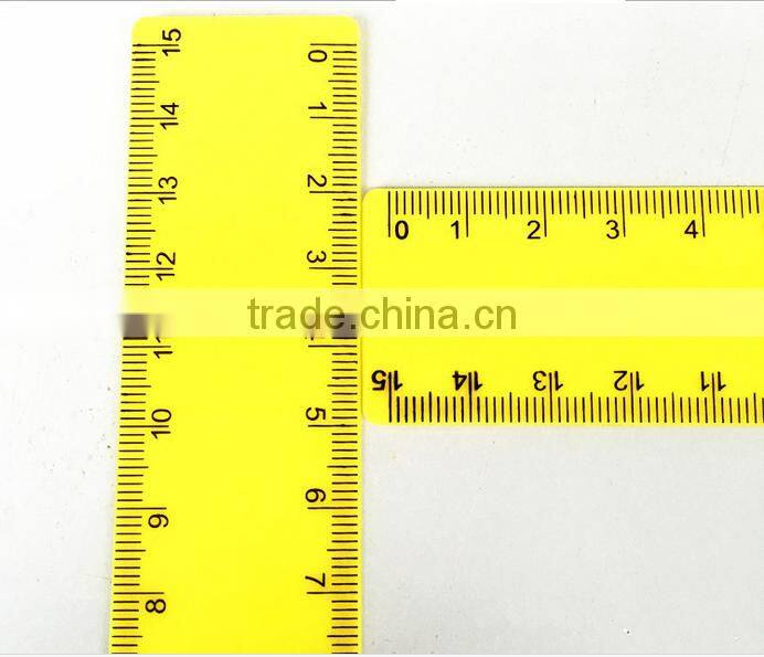 Plastic ruler/school ruler/pvc ruler