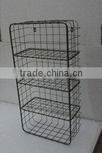 Metal Basket Rack