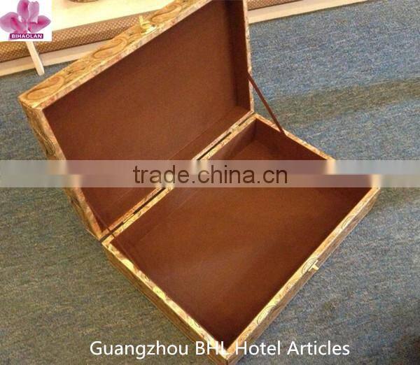 Fancy PU leather Gift box with lock, Christmas gift case