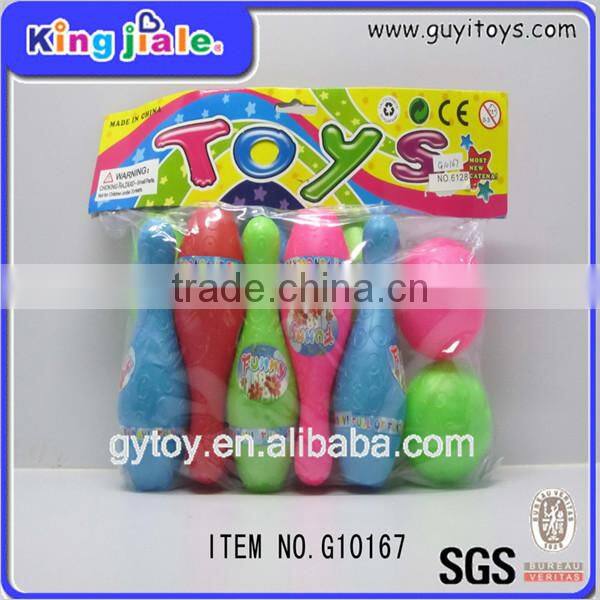 Wholesale cheap customized promotional kids bowling toys
