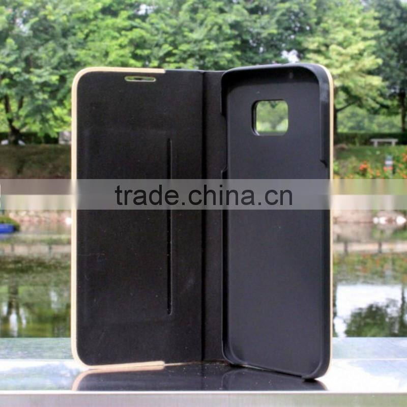 Classical Chinese walnut/bamboo/rosewood/cherry card bumper/pocket cell phone case for Samsung