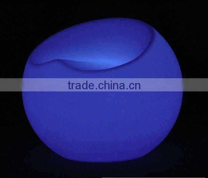 flashing glow chair with led for night club