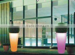 Cube Flowerpots Glowing LED flower pots