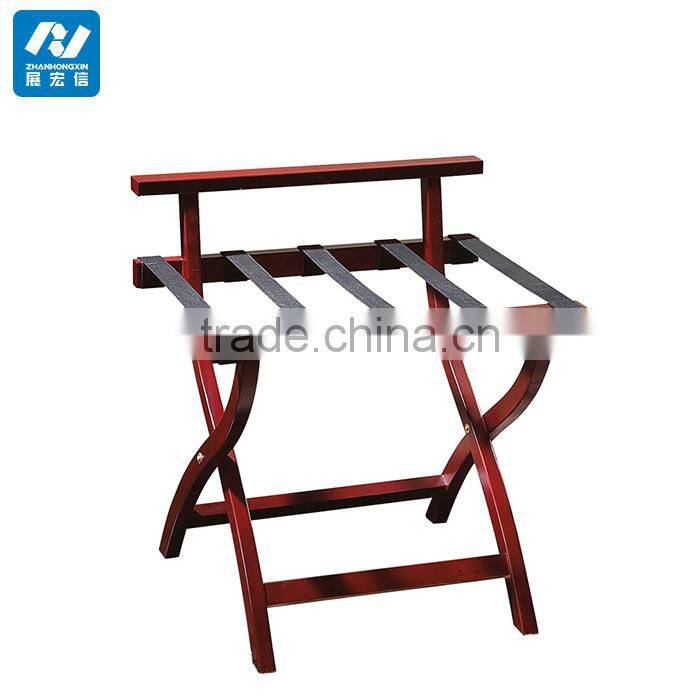 Used hotel bedroom room luggage racks