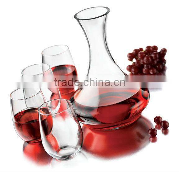 Clear Red wine glass cup