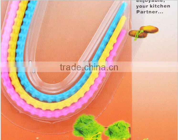 silicone reusable tie wrap