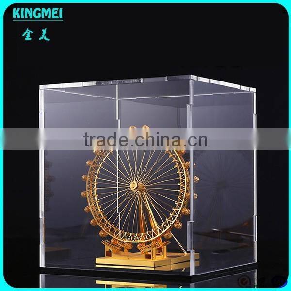 Transparent acrylic Cover for toy , plexiglass dust cover ,perspex display box