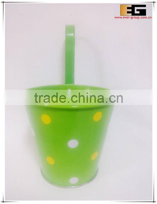 Zinc hanging basket Flower planter