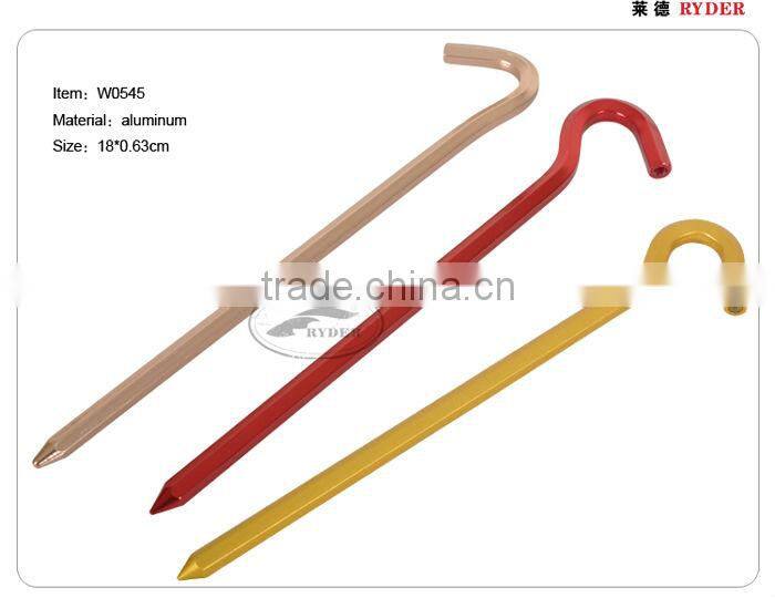 Assorted Camping Stake Nail Peg and Pole Tents