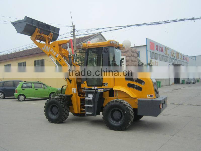 ZL18 front end wheel loader 1.8t HZM 918 with CE