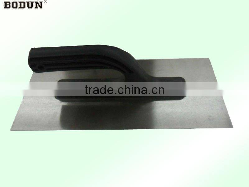 G1043 HT-5727 staining steel float trowel with plastic handle