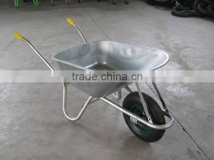 China aluminum plastic farm tool rubber wheel wheelbarrow