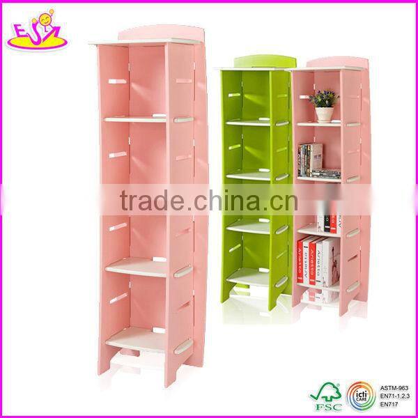 2015 New and Popular design wooden toy organizer for kids with 12 bins,storage organizer with plastic storage bins W08C037