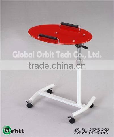 Rolling Laptop Tray Table Stand Bedroom Notebook Desk, notebook table