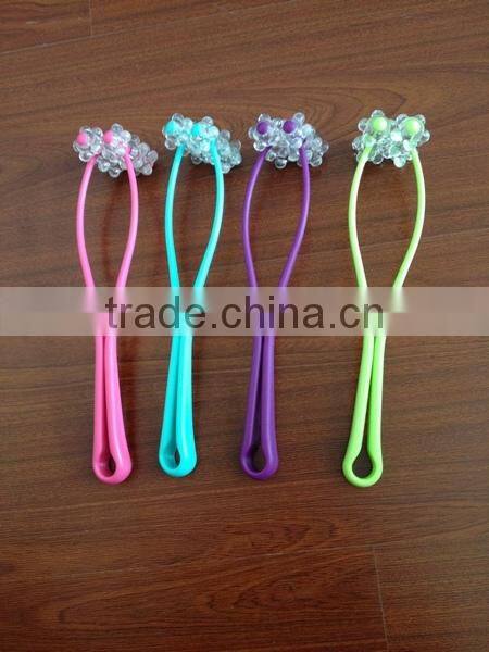 plastic face massager ,beauty facial massager