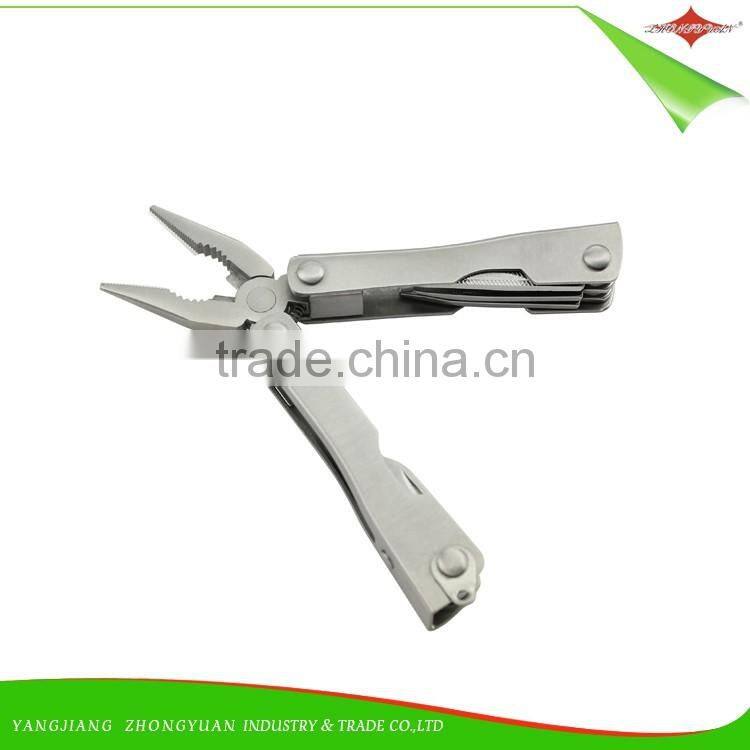 ZY-V1001 Multi Functional pocket Pliers tool Stainless Steel Multitool plier