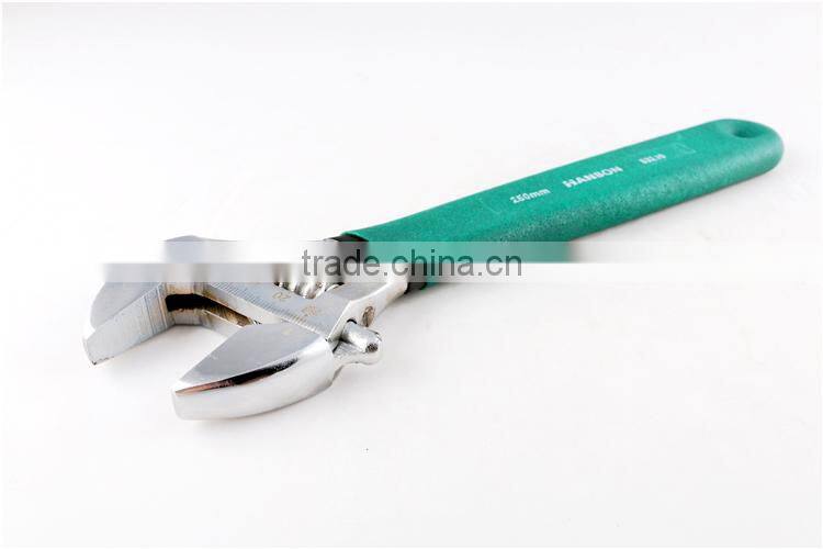 PROFESSIONAL ADJUSTABLE WRENCH DIPPED HANDLE