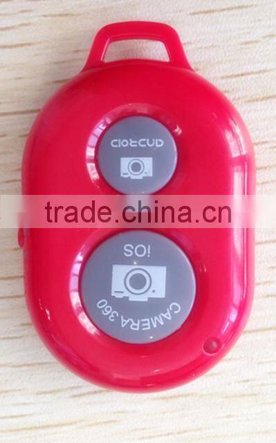 2014 new extendable mobile phone selfie stick with blue tooth remote shutter