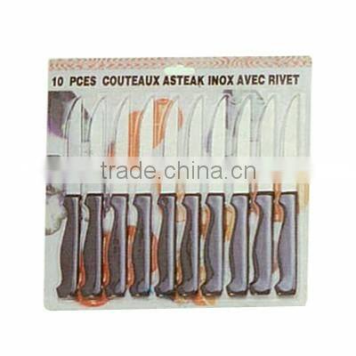 10pcs steak knife set
