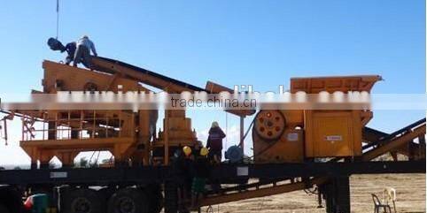 China strong portable jaw crusher for river stone quarry