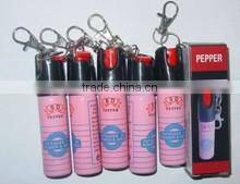 China Top ten hot peppers wholesale ,self defense pepper spray with keychain