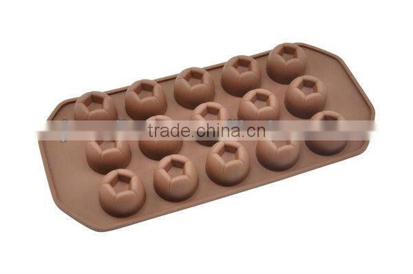 Fashion silicone ice cube tray for shooter glass mold