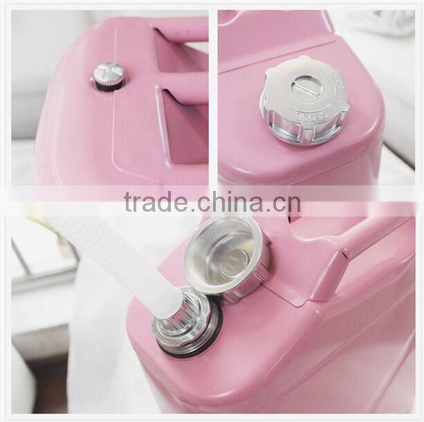 5L 10L 20L Fuel Petrol Metal Jerry Can With Flexible Spout