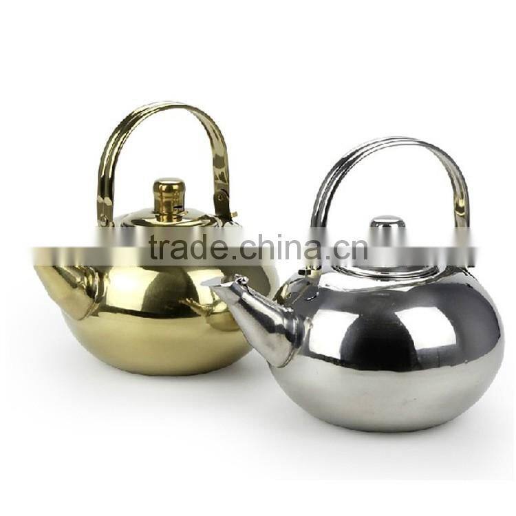 1L stainless steel copper kettles sale hot water custom tea kettles