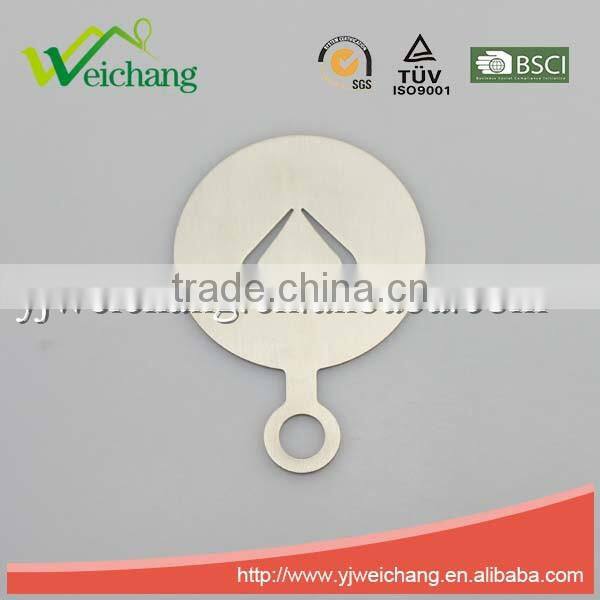 WCTS337 Durable Stainless Steel Cappuccino Coffee Art coffee stencils Love heart shape coffee stencil, food grade