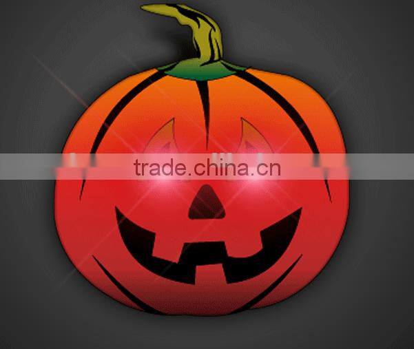 Holiday Christmas season decoration promotional and gift LED brooch