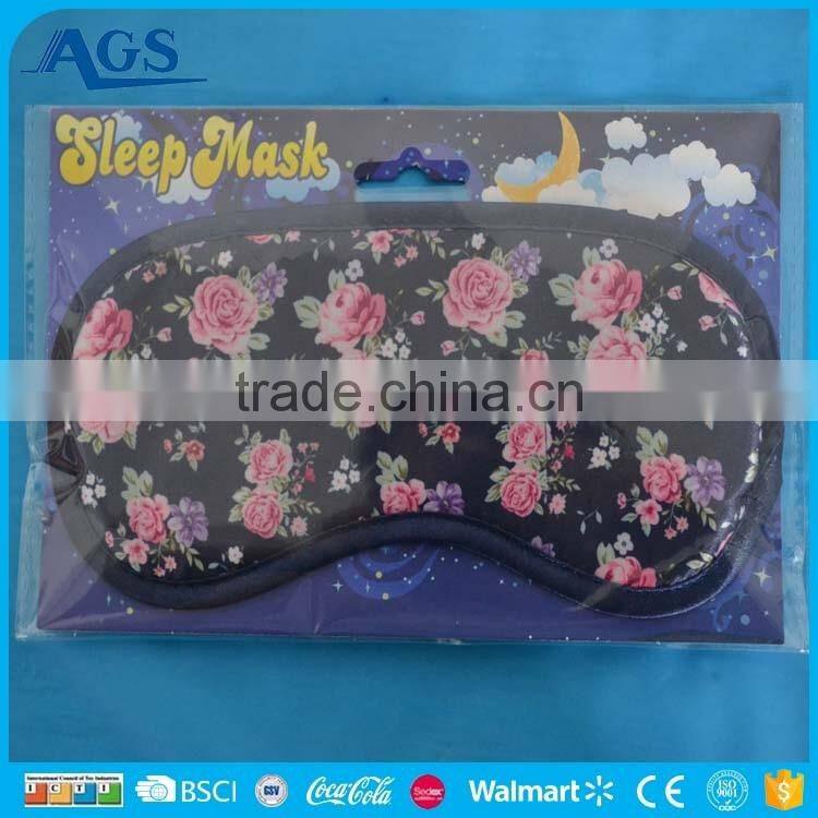 Littel stars red eyeshade smiley expression custom eye mask
