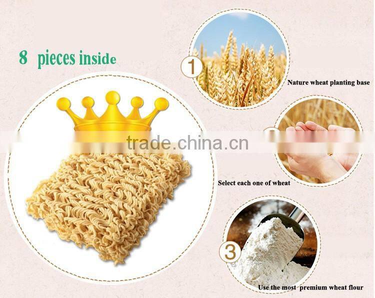 Non fried instant egg noodles / low fat food for diet