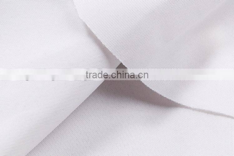 High collar long sleeve Knee length white lace dress