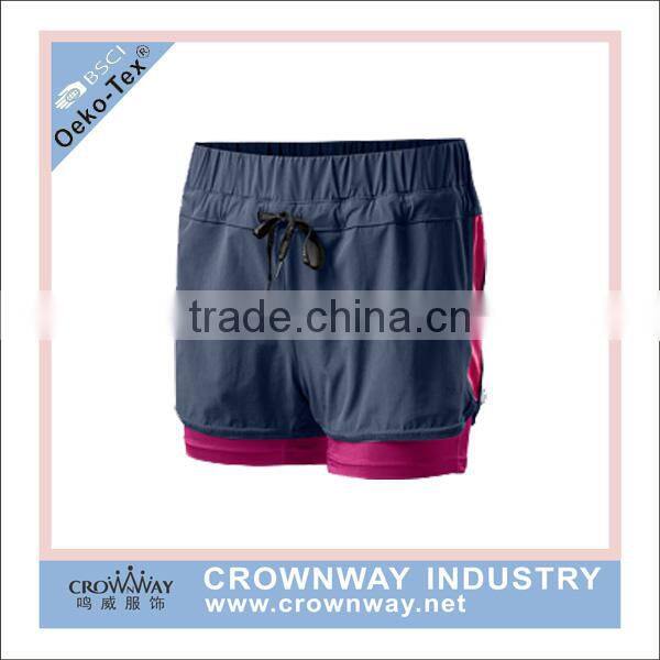 bodybuilding reflective running gear trousers shorts