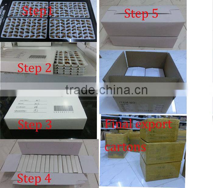 China factory lead free K9 point back Crystal Vitrail Medium heart fancy crystal stone with claw for clothes