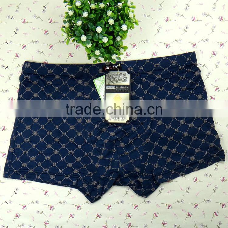 New hot wholesale men bamboo fiber underwear sexy boxer man underwear