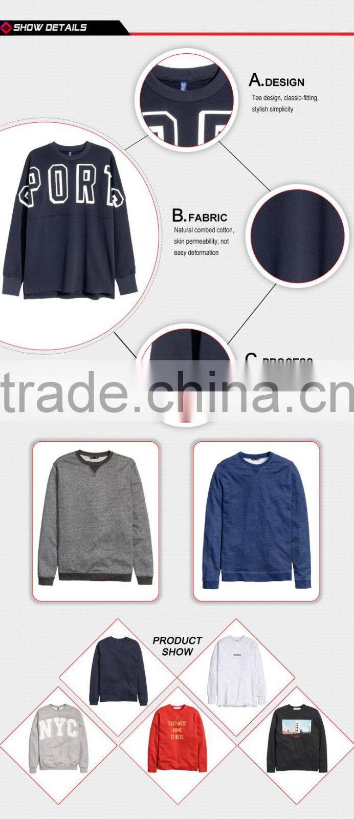 manufacturer oem cotton mens blank high quality hoodies