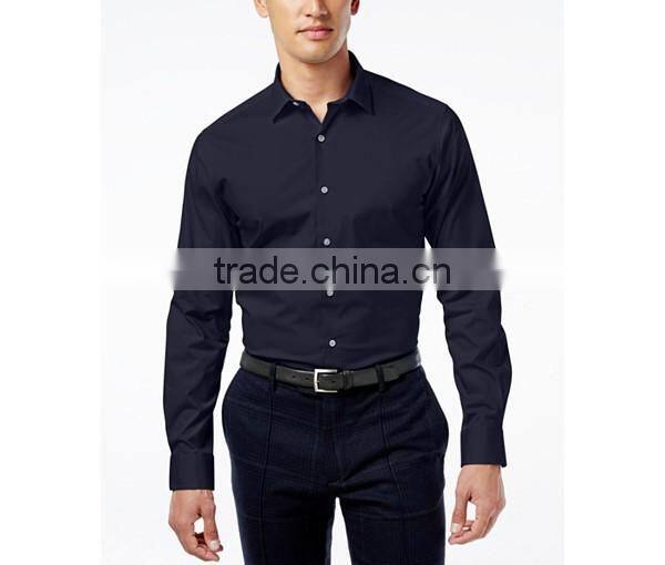 OEM High Quality Long-sleeve Comfortable Business Cotton Dress Shirts