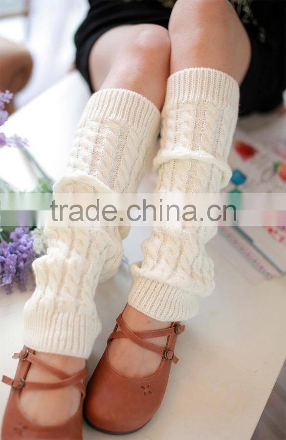 Fashion Knit Crochet Winter Leg Warmer Female Stockings SV000207